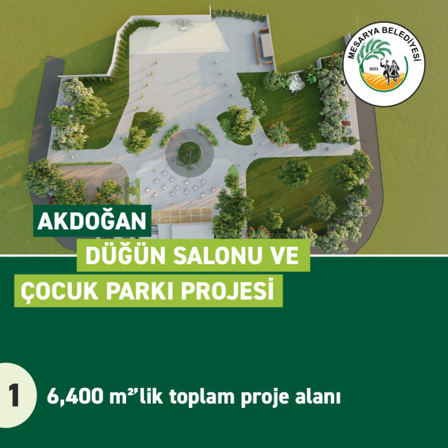 Akdoğan Düğün Salonu ve Çocuk Parkı Projesi