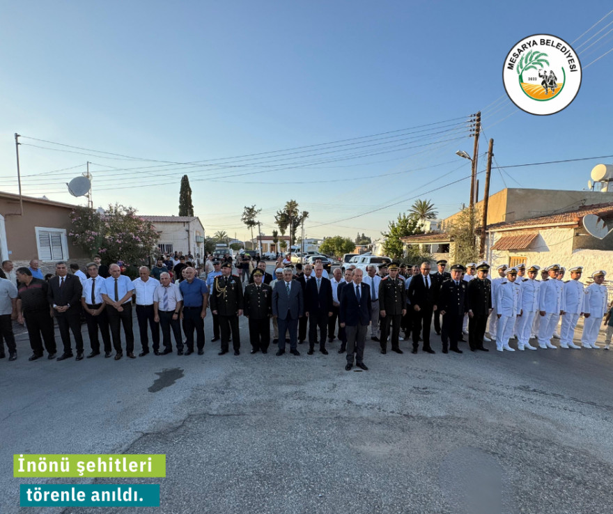 İNÖNÜ ŞEHİTLERİ ANILDI.