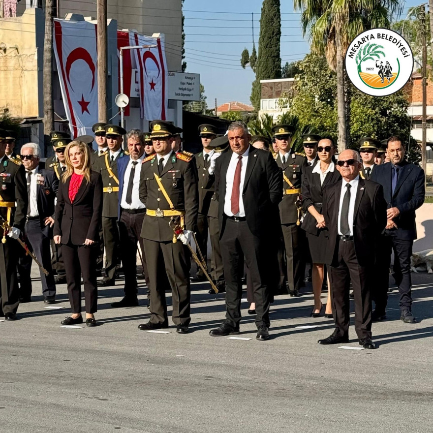 Mesarya Belediye Başkanımız Ahmet Latif, Cumhuriyetimizin 41. yılı etkinliklerine katıldı.