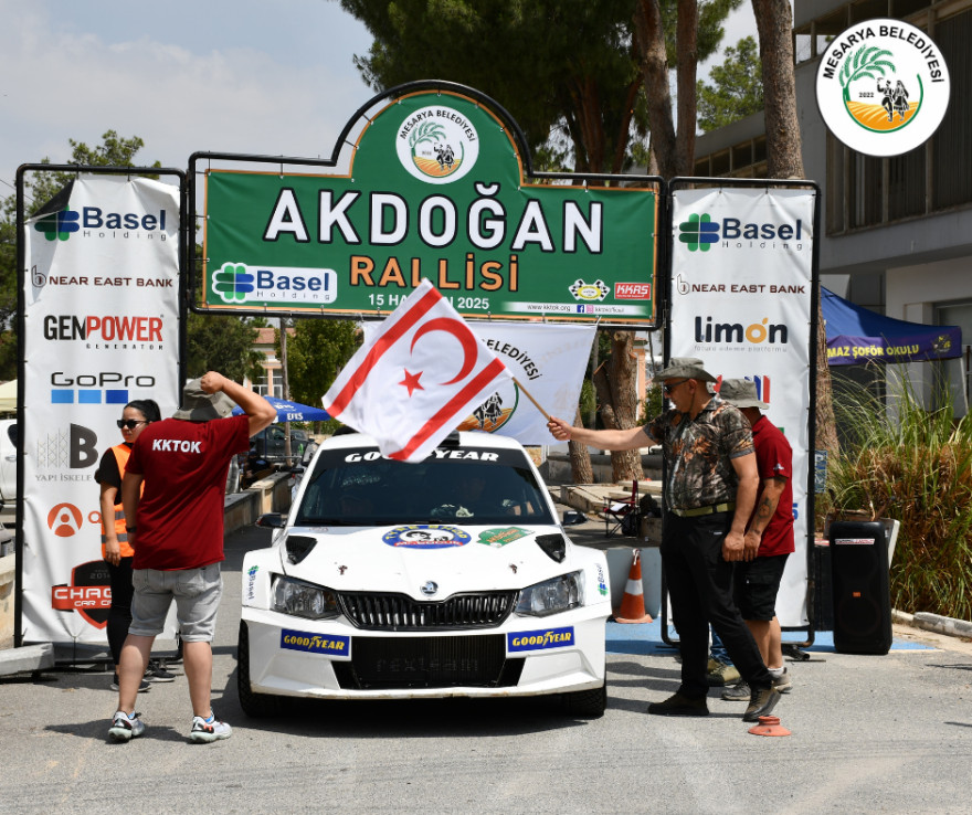 1.AKDOĞAN RALLİSİ DÜZENLENDİ.