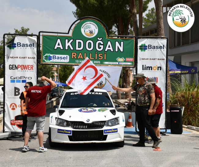 1.AKDOĞAN RALLİSİ DÜZENLENDİ.