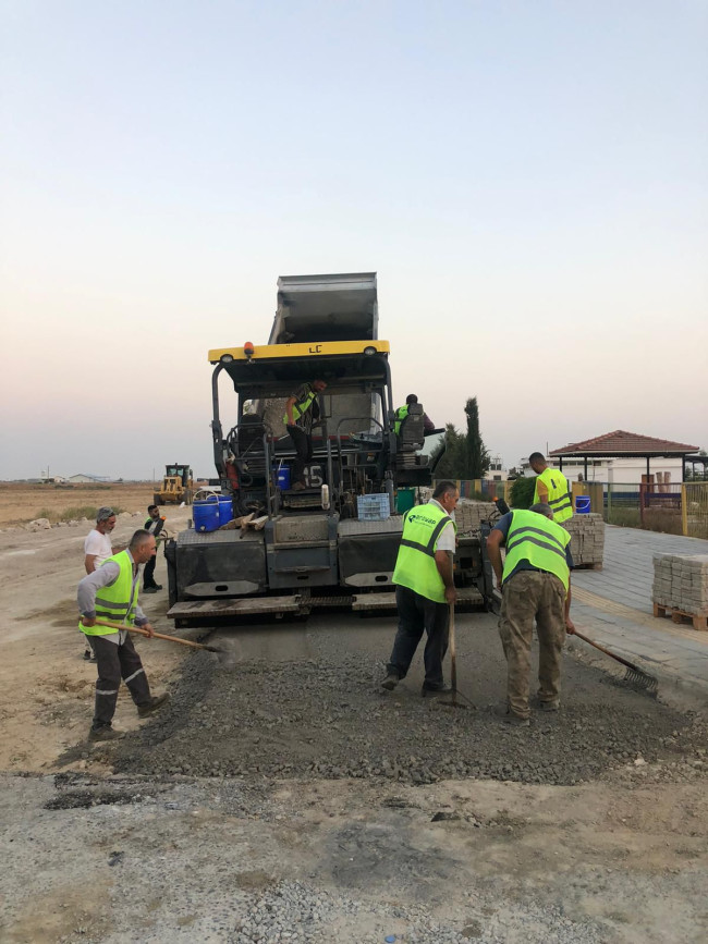 Dörtyol’da asfaltlama için altyapı hazırlıklarına başlandı